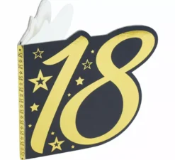 Libro Oro e Nero 18 Anni di 26 Pagine