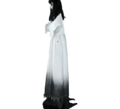 Luce sonora in movimento da 180 cm, donna zombie