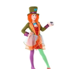 Mad Hatter costume per una bambina