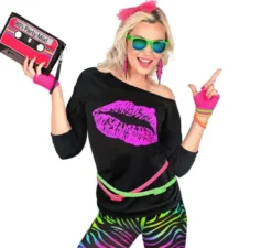 Maglietta anni '80 per donna