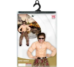 Maglietta con Super Muscoli per bambini e ragazzi
