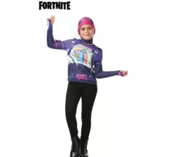 Maglietta Costume con cappuccio bomber british fortnite per bambina e ragazza