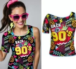 Maglietta da donna anni '90