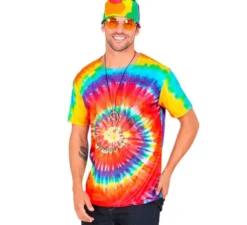 Maglietta Hippie Tie-Dye per adulti