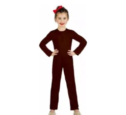 Maillot o tuta in maglia marrone per bambini