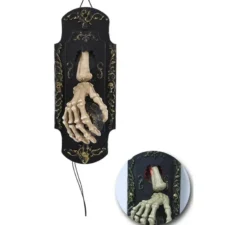 Maniglia per porta scheletrica con suono