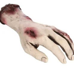 Mano mutilata con sangue 26 cm