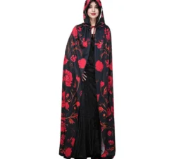 Mantella Catrina con cappuccio 185 cm