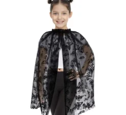 Mantella in pizzo a farfalla per bambini