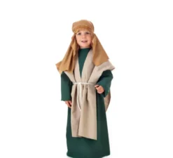 Mantello color sabbia per bambino, costume ebraico o da San Giuseppe
