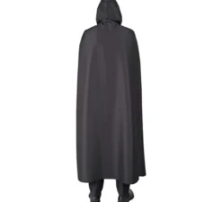 Mantello da scheletro con cappuccio da 145 cm