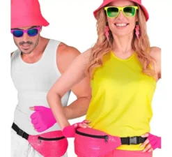 Marsupio con paillettes in vari colori neon