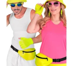 Marsupio con paillettes in vari colori neon