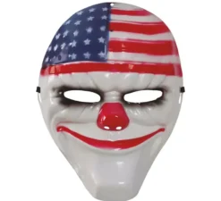 Maschera American Flag Clown