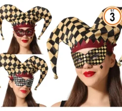 Maschera Arlecchino in colori assortiti