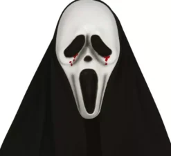 Maschera assassina con cappuccio