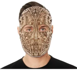 Maschera azteca o tribale