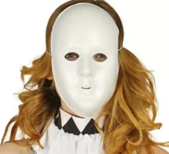 Maschera bianca. Ideale per decorare.