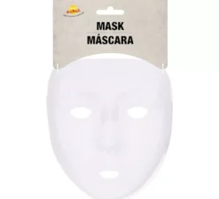 Maschera bianca. Ideale per decorare.