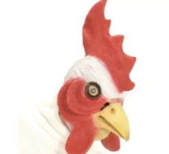 Maschera completa per testa di pollo per adulto