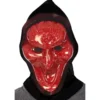 Maschera da diavolo con cappuccio