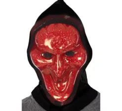 Maschera da diavolo con cappuccio