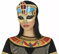 Maschera da faraone con cobra adulto