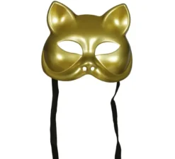 Maschera da gatto dorato per adulti