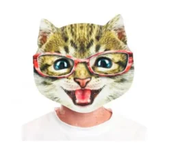 Maschera da gatto stampata
