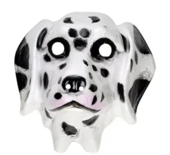 Maschera dalmata in plastica