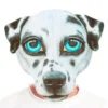 Maschera dalmata stampata triste
