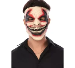 Maschera da lottatore professionista scura per adulti