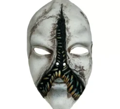 Maschera da mostro con denti in lattice