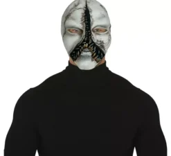 Maschera da mostro con denti in lattice