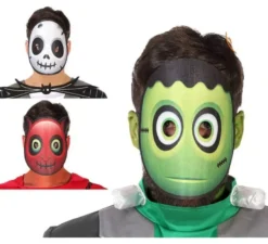 Maschera da mostro in 3 modelli assortiti