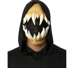 Maschera da mostro per adulti con zanne grandi