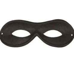 Maschera da Pierrot o Zorro nera