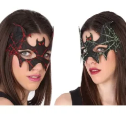 Maschera da pipistrello in 2 colori assortiti