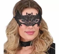 Maschera da pipistrello in pizzo