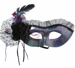 Maschera d'argento con velo