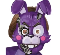 Maschera da robot coniglio inquietante per bambini