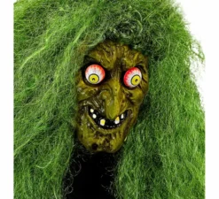 Maschera da strega con occhi finti