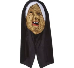 Maschera da Suora zombie con cappuccio