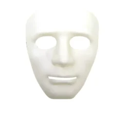 Maschera da teatro bianco