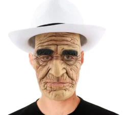 Maschera da vecchio con cappello