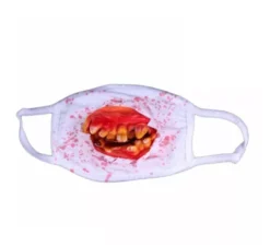 Maschera da zombie con denti cariati
