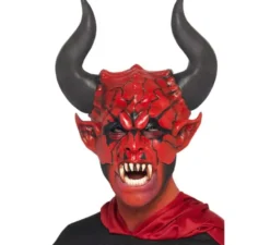 Maschera del demone signore con le corna