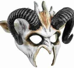 Maschera del Diavolo Bianco Commedia dell'Arte