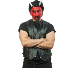 Maschera Demone Rosso Motore dell'Inferno