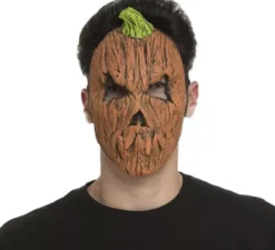 Maschera diabolica di zucca